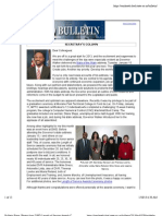 DWD Bulletin - January 25, 2013: Secretary'S Column