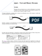 Java Input/Output - Text and Binary Streams: Introduction To Data Streams