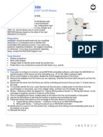 Quick-Start Guide: In-Linelinc Relay - Insteon On/Off Module (Non-Dimming) With Sense