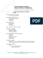 Scalable Parallel Computing