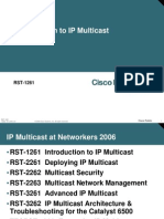 Introduction To IP Multicast PDF