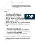 Water Detection in Aviation Fuel