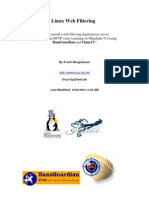 Linux Web Filtering