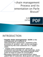 Supply Chain Management Process and Its Implementation