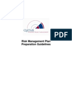 Risk Management Plan Preparation Guidelines