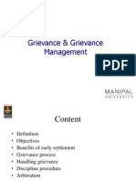 Grievance & Procedures