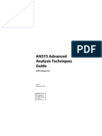 Ansys Advanced Analysis Techniques Guide