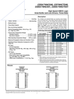 CD54/74HC540, CD74HCT540, CD54/74HC541, CD54/74HCT541: High Speed CMOS Logic Octal Buffer and Line Drivers, Three-State