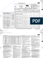 AWG 910 D Programme Chart