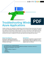 Troubleshooting Windows Azure