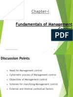 Fundamentals of Management Control