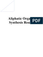 Aliphatic Organic Synthesis