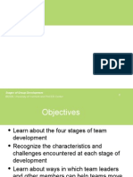 Stages of Group Development (Univ of Vermont)