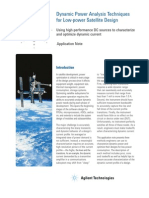 Dynamic Power Analysis Techniques For Low-Power Satellite Design