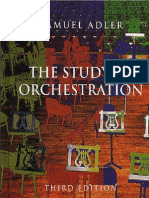 The Study of Orchestration, 3rd Edition by Samuel Adler