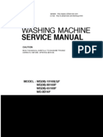 WD-8016F Service Manual (WD (M) - 10160 (5) F, WD (M) - 80160F, WD (M) - 65160F, WD-8016F)