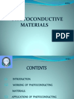 Seminar On Photoconductive Materials