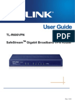 Tl-r600vpn v1 User Guide