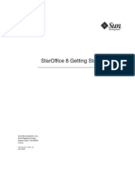 Staroffice 8 Getting Started Guide: Sun Microsystems, Inc. 4150 Network Circle Santa Clara, Ca 95054 U.S.A