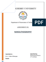 Nano Lithography