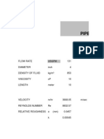 Pipeline Hydraulics Modification Reqd