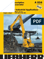 Technical Description Hydraulic Excavator A 934 ' Litronic NE