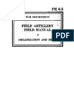 Field Artillery Field Manual: Organization and Drill