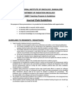 Journal Club - Radiation Oncology