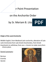 Who Are The Anchorites MERIAM LITOR, OP