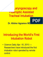 Video Laryngoscopy and Fiberoptic Assisted Tracheal Intubation