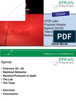 HITB Labs: Practical Attacks Against 3G/4G Telecommunication Networks