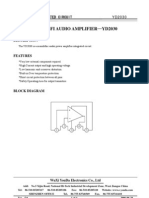 18W Hi-Fi Audio Amplifier-Yd2030: Youda Integrated Circuit