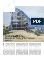 Article On 'Composite Materials in Construction Industry' by Chaitanya Raj Goyal