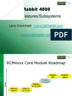 Rabbit - Overview of The Rabbit 4000 Product Line & Dynamic C Software