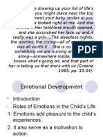 Emotional Development