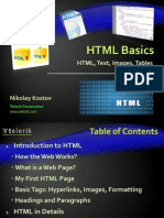 HTML CSS JavaScript Basics