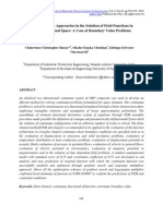 Finite Elements Approaches in The Solution of Field Functions in Multidimensional Space: A Case of Boundary Value Problems