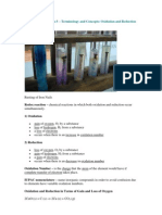 SPM Chemistry Form 5 - Terminology and Concepts: Oxidation and Reduction (Part 1)