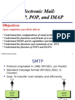 SMTP POP3 IMAP Protocol Notes