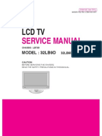 LCD TV LG 32lb9d Servicemanual