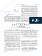 Analysis of Maple Products',': A, Yalytic'Al So. 9