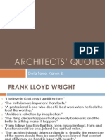 Architects' Quotes