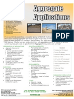 Aggregate Applications Brochure