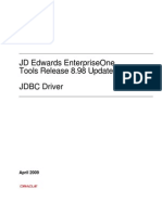 JAVA Database Connectivity Driver For JD Edwards EnterpriseOne