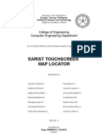 Touch Screen Map Locator (Thesis)