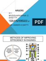 Turbochargers: BY: Muddukrishna C Shetty USN:4AL08ME023