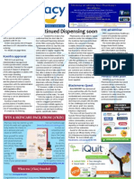 Pharmacy Daily For Wed 01 May 2013 - Continued Dispensing, Kcentra, Penalty Rates, New Products and Much More