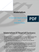 Heart of Darkness - Materialism