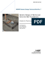 Seismic Design of Reinforced Concrete Mat Foundations - A Guide For Practicing Engineers