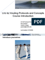 Course Introfuction Cis 82